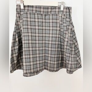 Garage grey, Blue and White School girl  Skirt